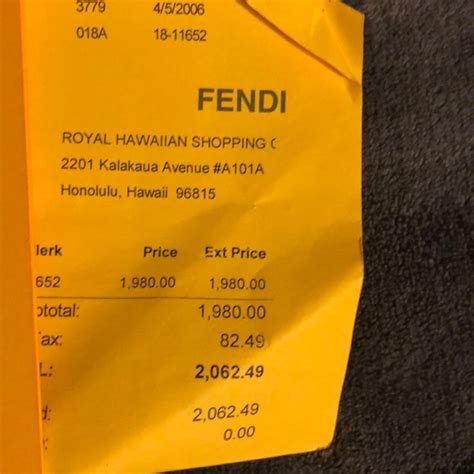 fendi bag receipt|authenticating Fendi handbags.